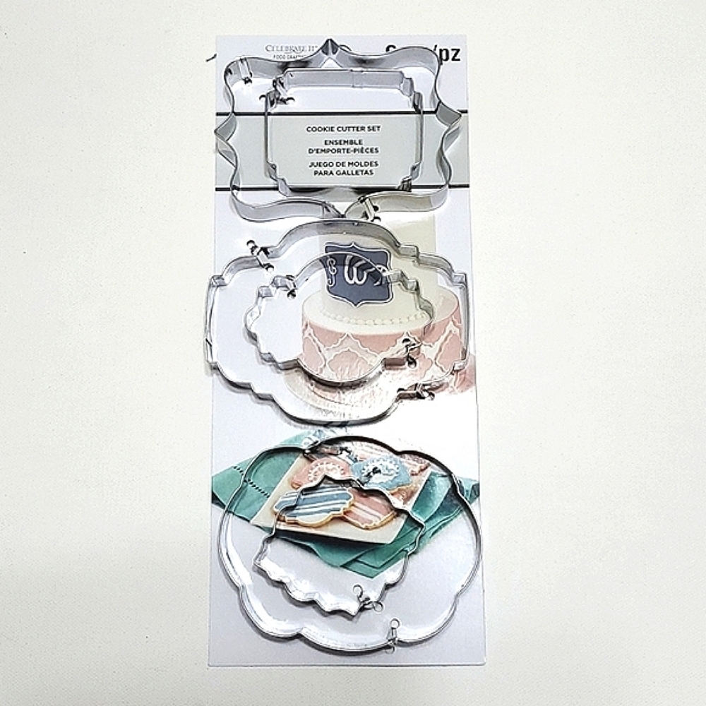 Plaques Cookie Cutter Ensemble 6pc Set By Celebrate It